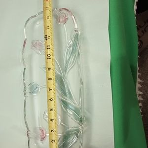Mikasa Crystal Tulip Platter